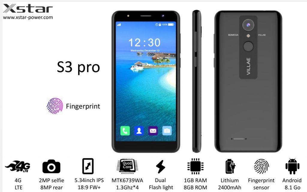 S3 PRO 5.34 inch smar phone
