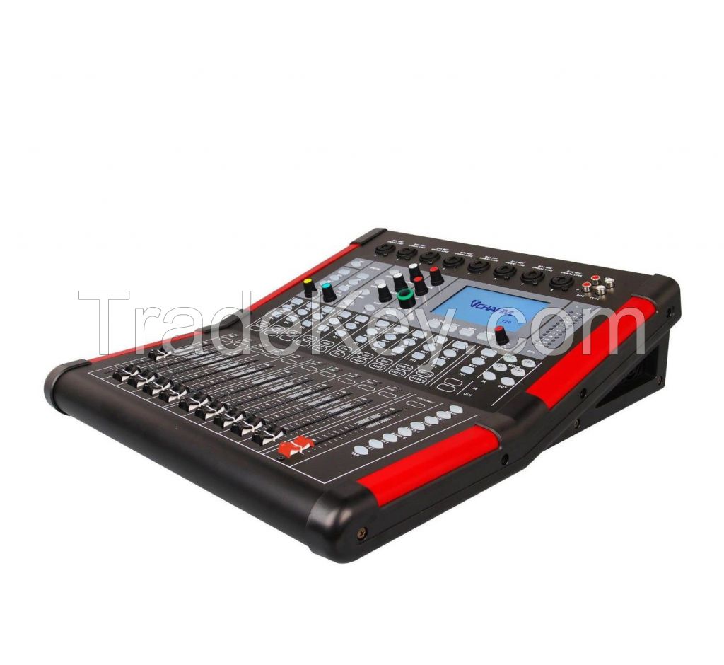 professional audio digital mixer 10ch~32ch high quality sound mixing equipment