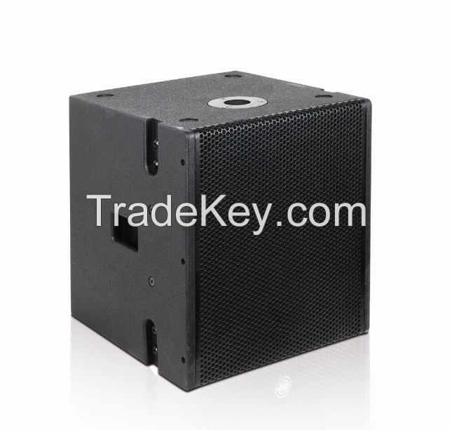 dual 5-inch mini line array speaker and 12-inch active subwoofer coaxial sound system combination