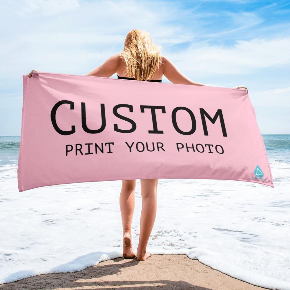 Microfiber Printed Beach Towel From WHOLESALE TOWELS