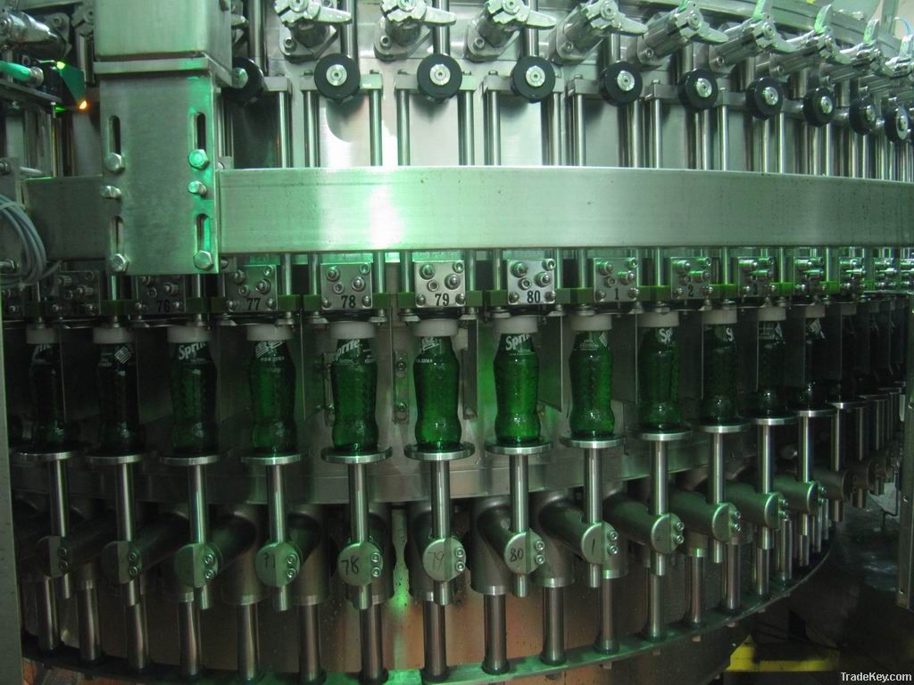 CSD Returnable Glass Bottle bottling line