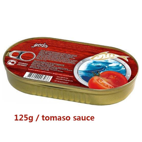 canned mackerel in tomato sauce 425g/235g