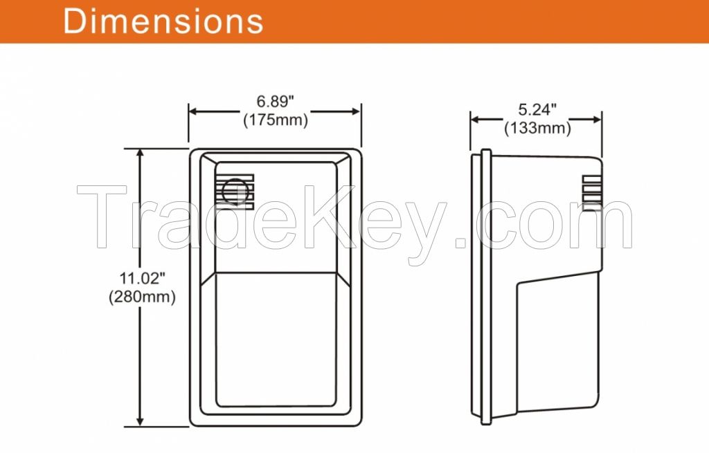 LED surface mount light  ( SML-352)