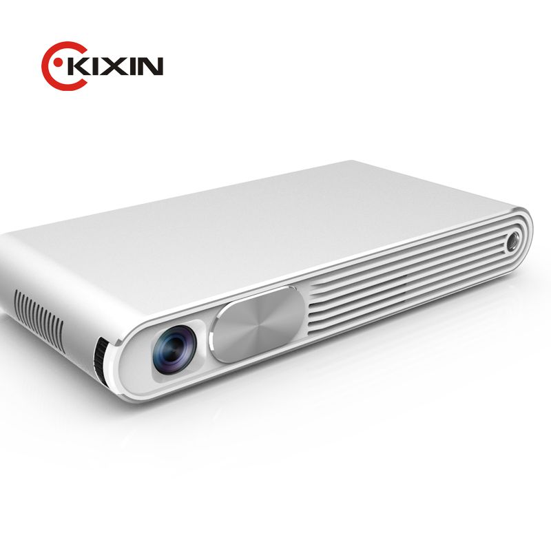 Portable Mini Dlp Projector 300 Ansi Lumen Dual Band Wifi 1080p Home Cinema Theater Smart Projector For Ios Apple