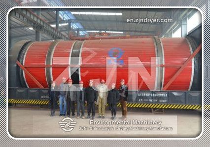 Rotary Harrow Rolling Sawdust Dryer for High Humidity Materials