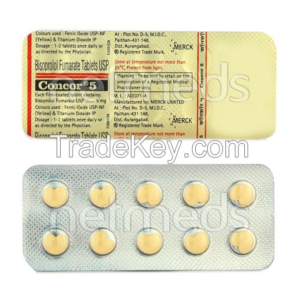 Concor 5mg And Ritalin 10 Mg