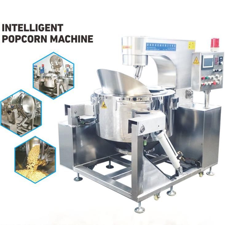 butterfly  mushroom gas heated popcorn mixer machine /equipment /pot with cheap price