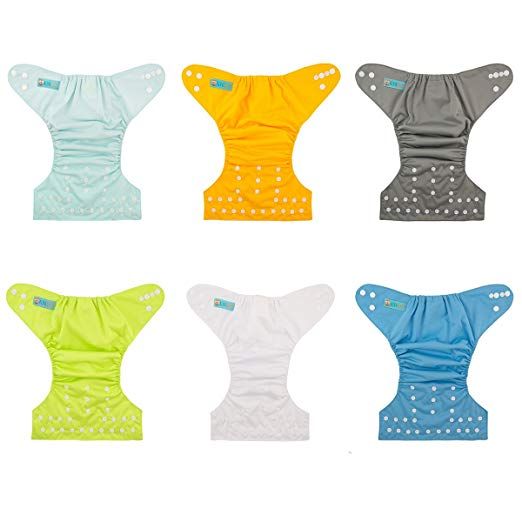 Baby Cloth Diapers, One Size Adjustable Reusable Pocket Nappy