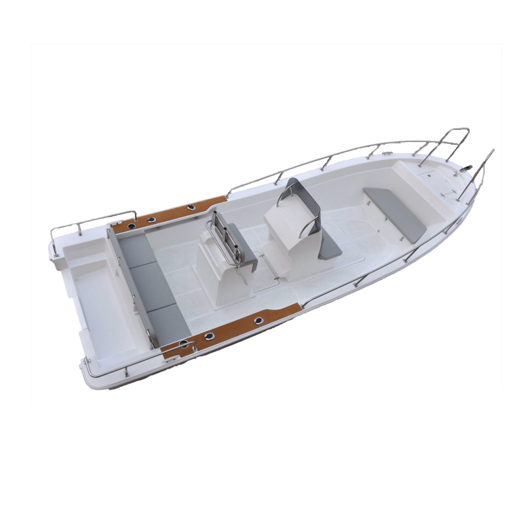 Liya 7.6m fiberglass fishing boat panga boat for sale