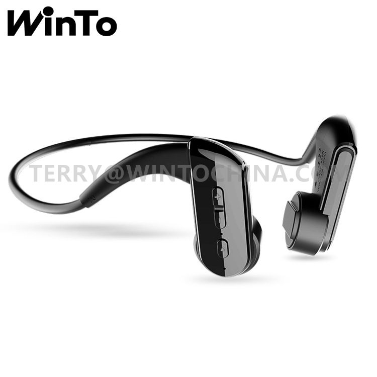 Bluetooth Headset Bone Conduction Headphone IP66 Waterproof Wireless Earphone Sport Running Earbuds