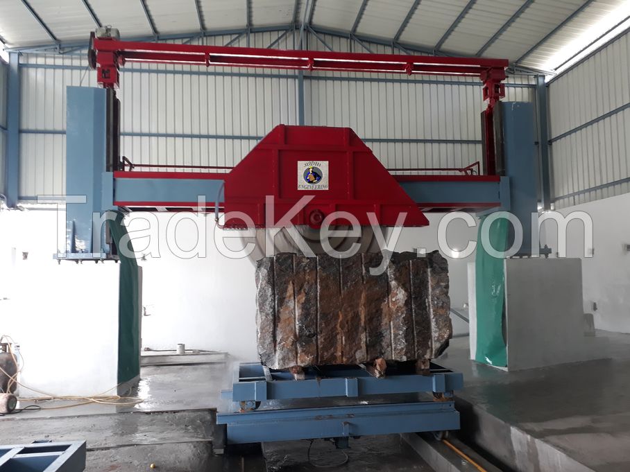 5 Blade Stone Cutting Machine