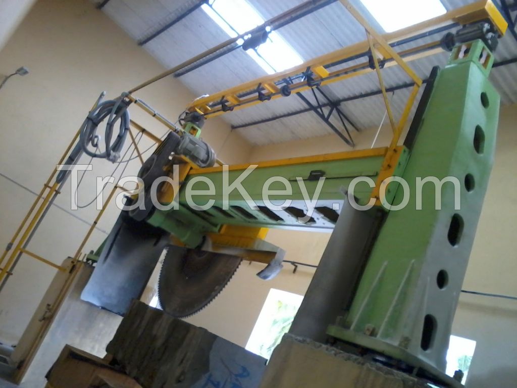 Single Blade Stone Cutting Machine