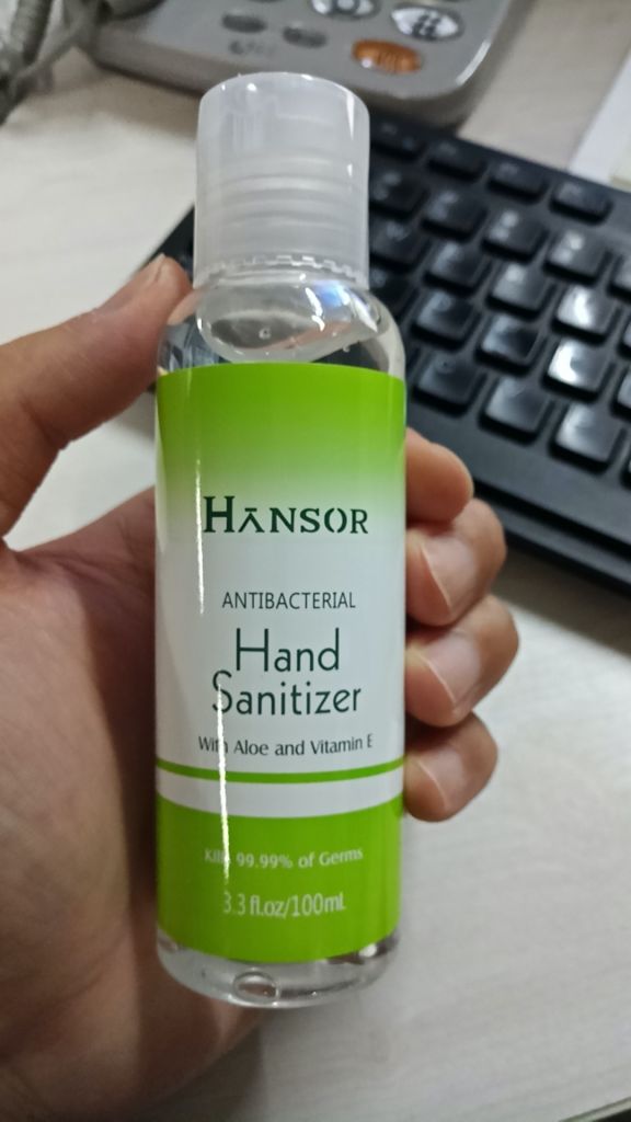 Hand Sanitizer gel 75% alcohol antibacterial, kill 99.99% germs