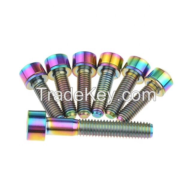 Titanium hex head bolts