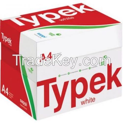 White Wood Pulp Copy Printing Paper ODM OEM Service A4 Size 500 Sheets 80 GSM Office Paper