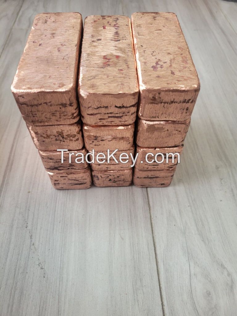 QUALITY AND SELL COPPER INGOTS/PURE COPPER INGOT 99.999%/PHOSPHOROUS COPPER INGOTS