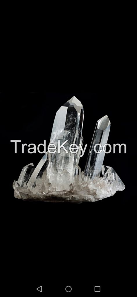 100% Natural Quartz Clusters from Nepal Mountains 