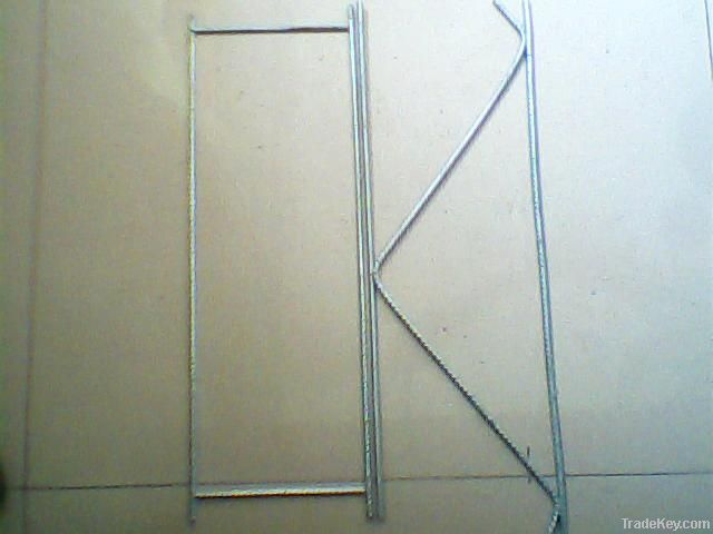 masonry ladder and truss type reinforcement