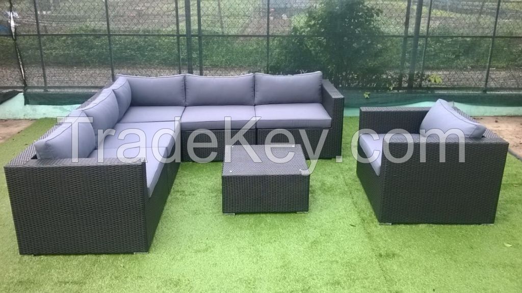 POLY RATTAN DINING SET NEW MODEL 2019