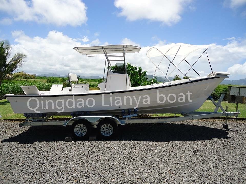 Liya 13.8ft-25ft panga boat fiberglass fishing boat for sale