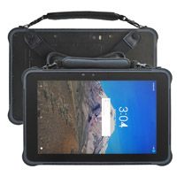 Android7.0 Octa-core 1.5GHz Rugged laptop 4G LTE Android Tablet PC with 10500mA 1920*1200Pixels Barcode scanner Potable laptop