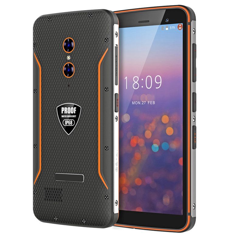 Cheapest Factory 5.7 inch Octa-core Android Waterproof Phone IP68 DropProof Smartphone with PTT Rugged Mobile Phone