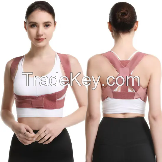 Pink Posture Corrector - Effortlessly Achieve a Straight Back