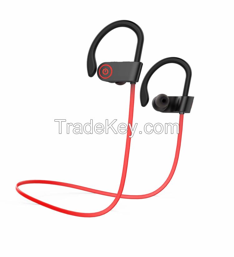 Sport wireless bluetooth earphone waterproof headset earbuds