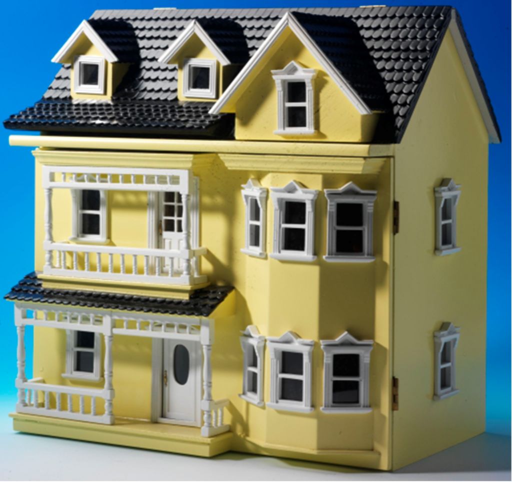   1/12 scale dollhouse kit in multicolor DIY decoration  