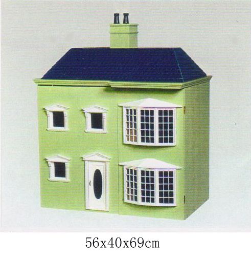   1/12 scale dollhouse kit in multicolor DIY decoration  