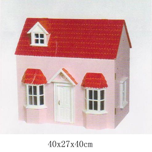 1/12 scale dollhouse kit in multicolor DIY decoration