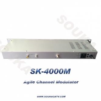 High Output Level Agile Modulator For Cable System