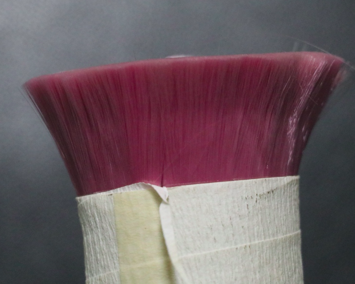 Nylon brush filament for makeup brush