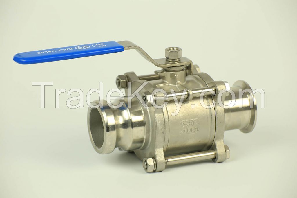 Flanged ball valve