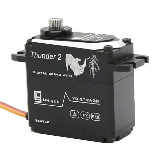 CY Servos Thunder2 Digital Brushless Waterproof Servos Stainless Steel Gears Aluminium Case