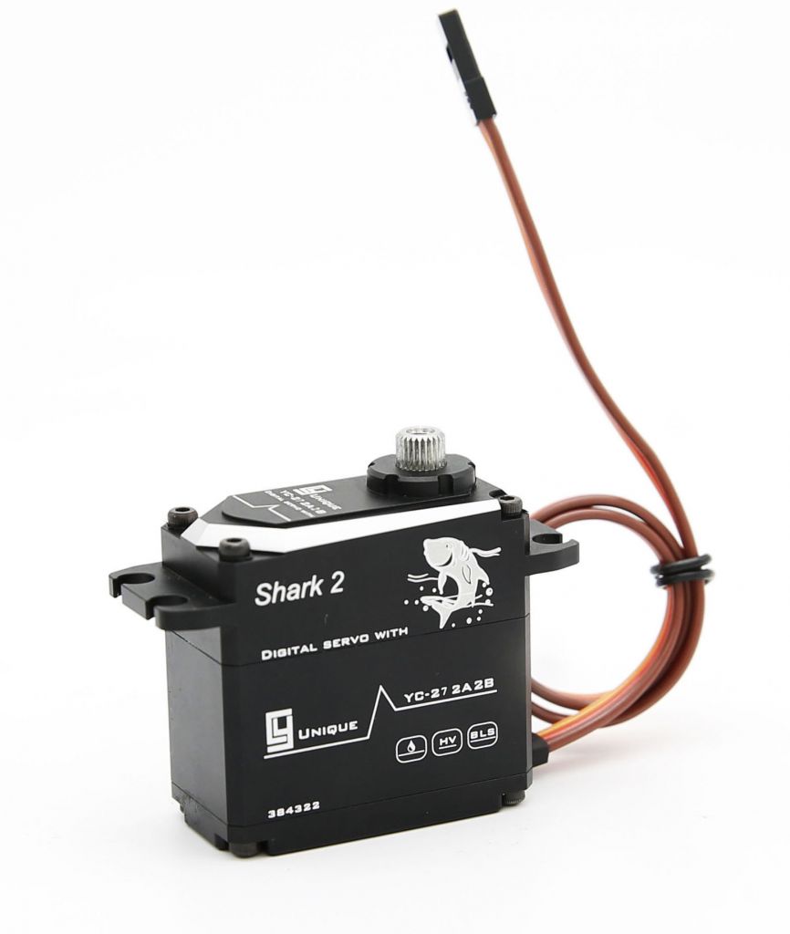 Cy Servos Shark2 Digital Brushless Waterproof Servos Stainless Steel Gears Aluminium Case