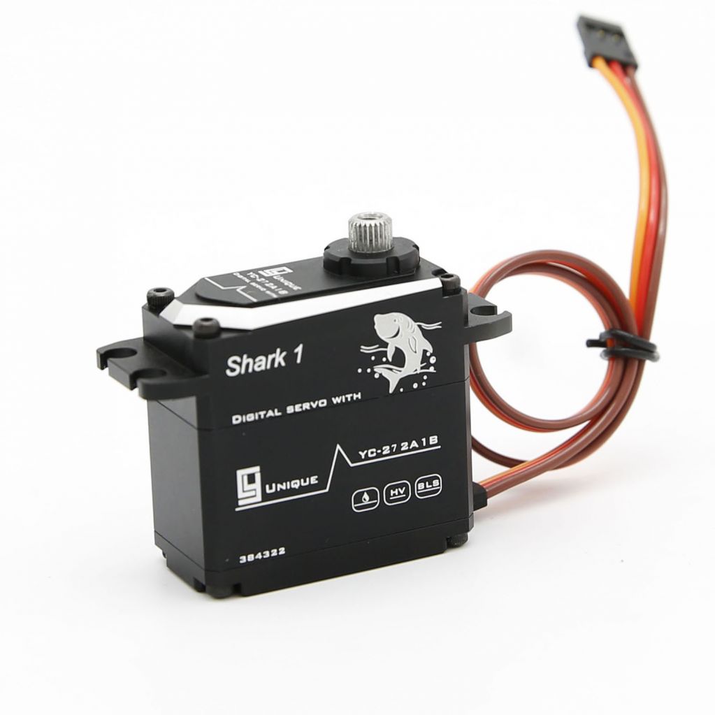 Cy Servos Shark1 Digital Brushless Waterproof Servos Stainless Steel Gears Aluminium Case