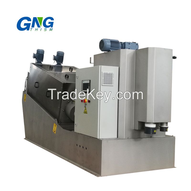 sludge sewage dewatering machine