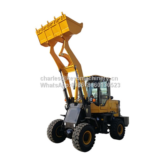 China KEVO 0.8tons 0.54cum Small Wheel Loader Payloader