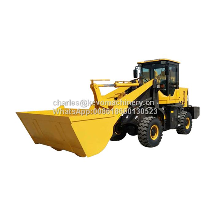 China KEVO 0.9tons 0.54cum Small Wheel Loader Payloader