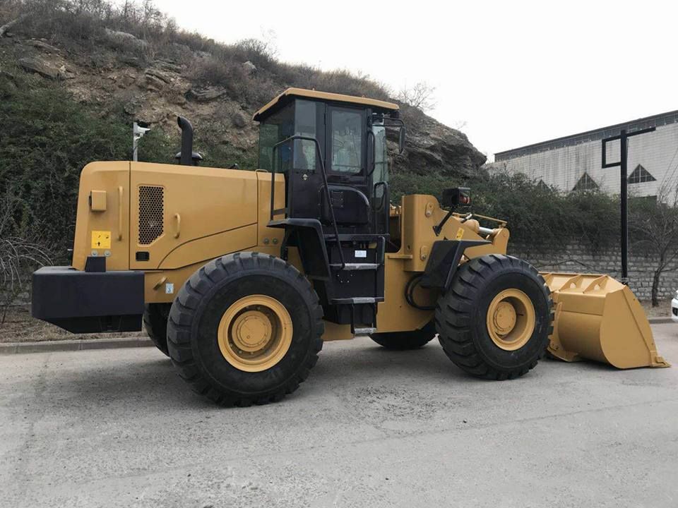 China KECO 5tons 3cum Wheel Loader Payloader