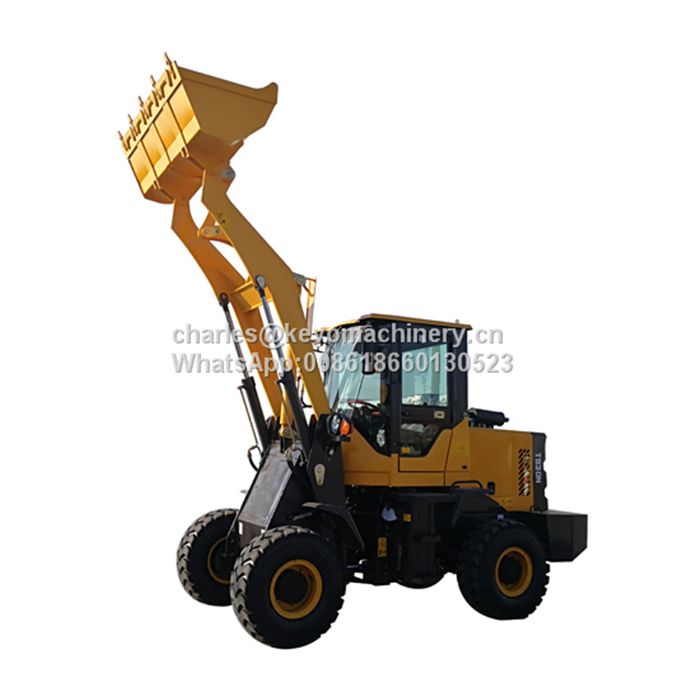 China KEVO 0.8tons 0.54cum Small Wheel Loader Payloader