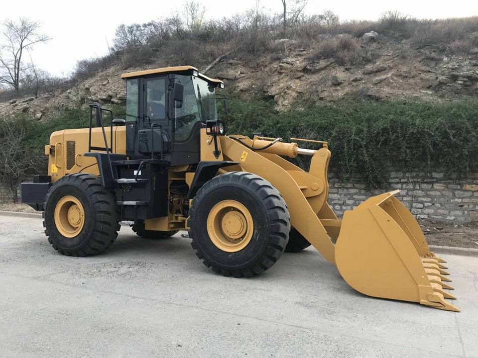 China KECO 5tons 3cum Wheel Loader Payloader