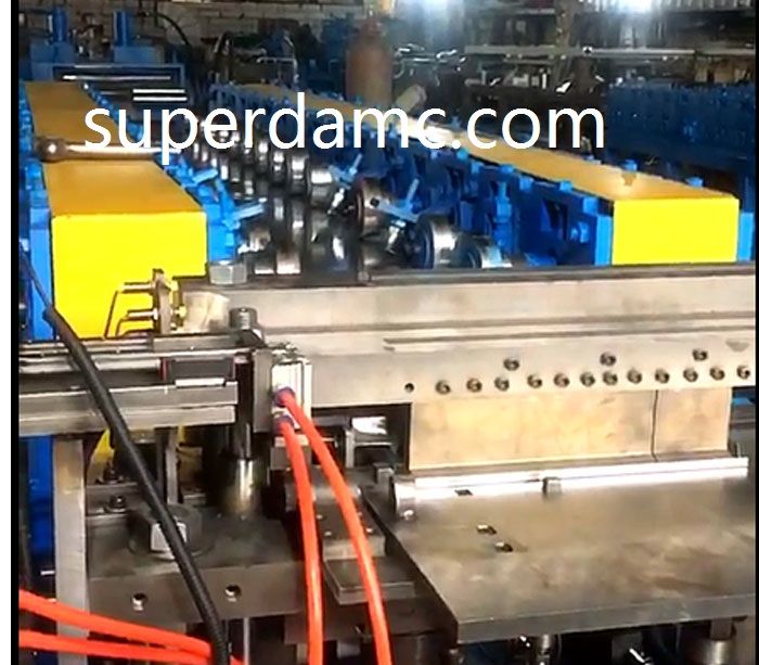 Superda fire hydrant box & fire extinguisher box roll forming machine