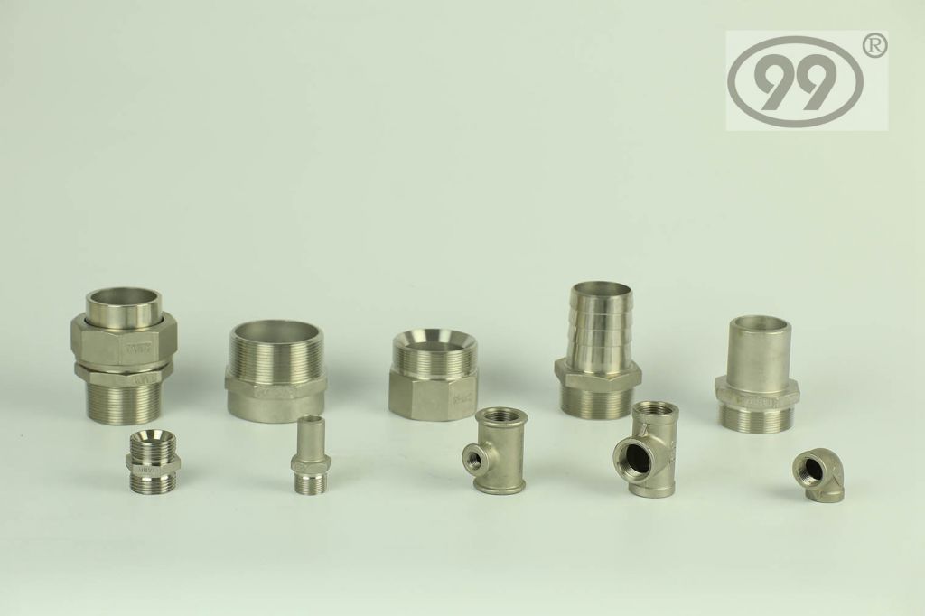 304 or 316 stainless steel construction pipe fittings