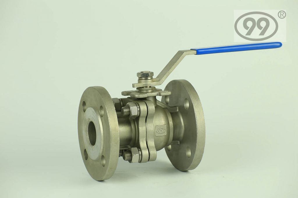 1/2"-6" stainless steel flanged ball valve factory outlet