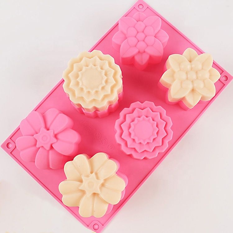 Silicon Custom Customized Rectangle Loaf Dragon 3d Rose Oval Press Tree Cake Egg Silicone Soap Molds