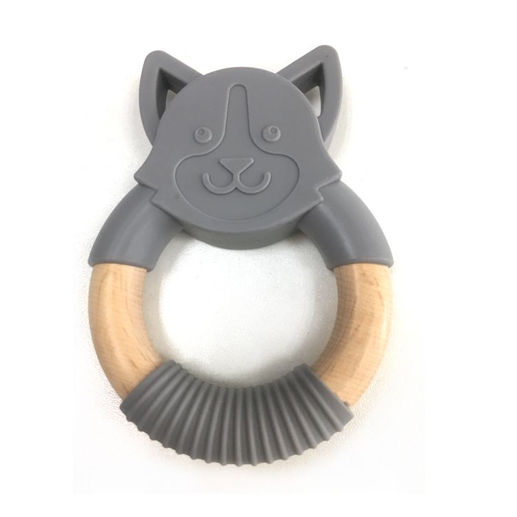 Wholesale Soft Baby Toy Teething Silicone Teether