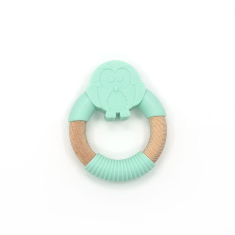 Leatch Multi Color Silicone Baby Teether Manufacturer