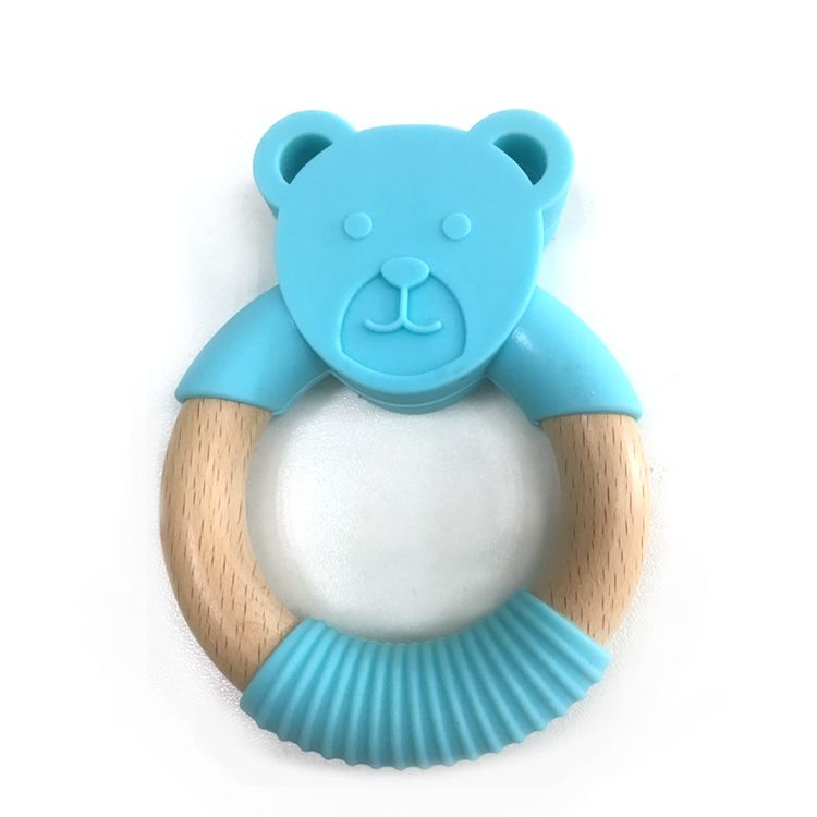  Bpa Free Food Grade Custom Made Silicone Baby Teethers